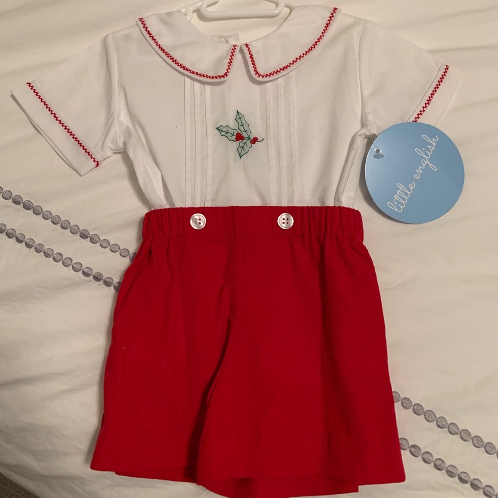 Little English NWT Christmas John John